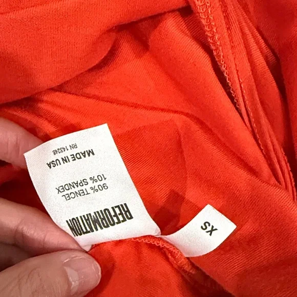 Reformation Vibrant Red Maxi Dress - Picture 3 of 3